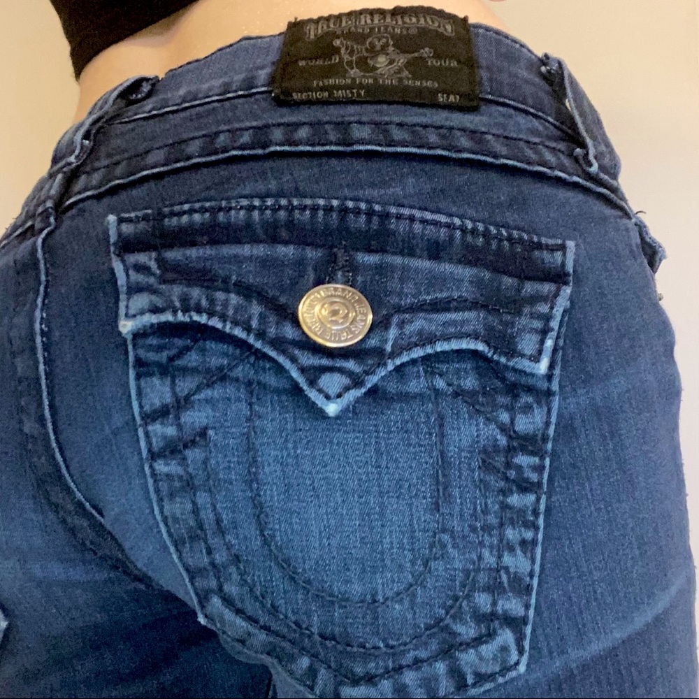 Low rise true religion skinny jeans
